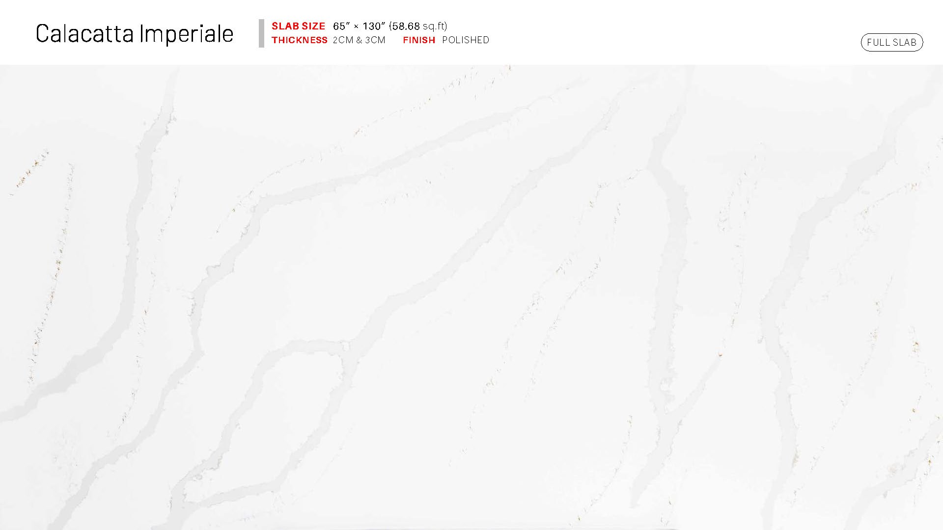 IDEAL QUARTZ® Calacatta Imperiale