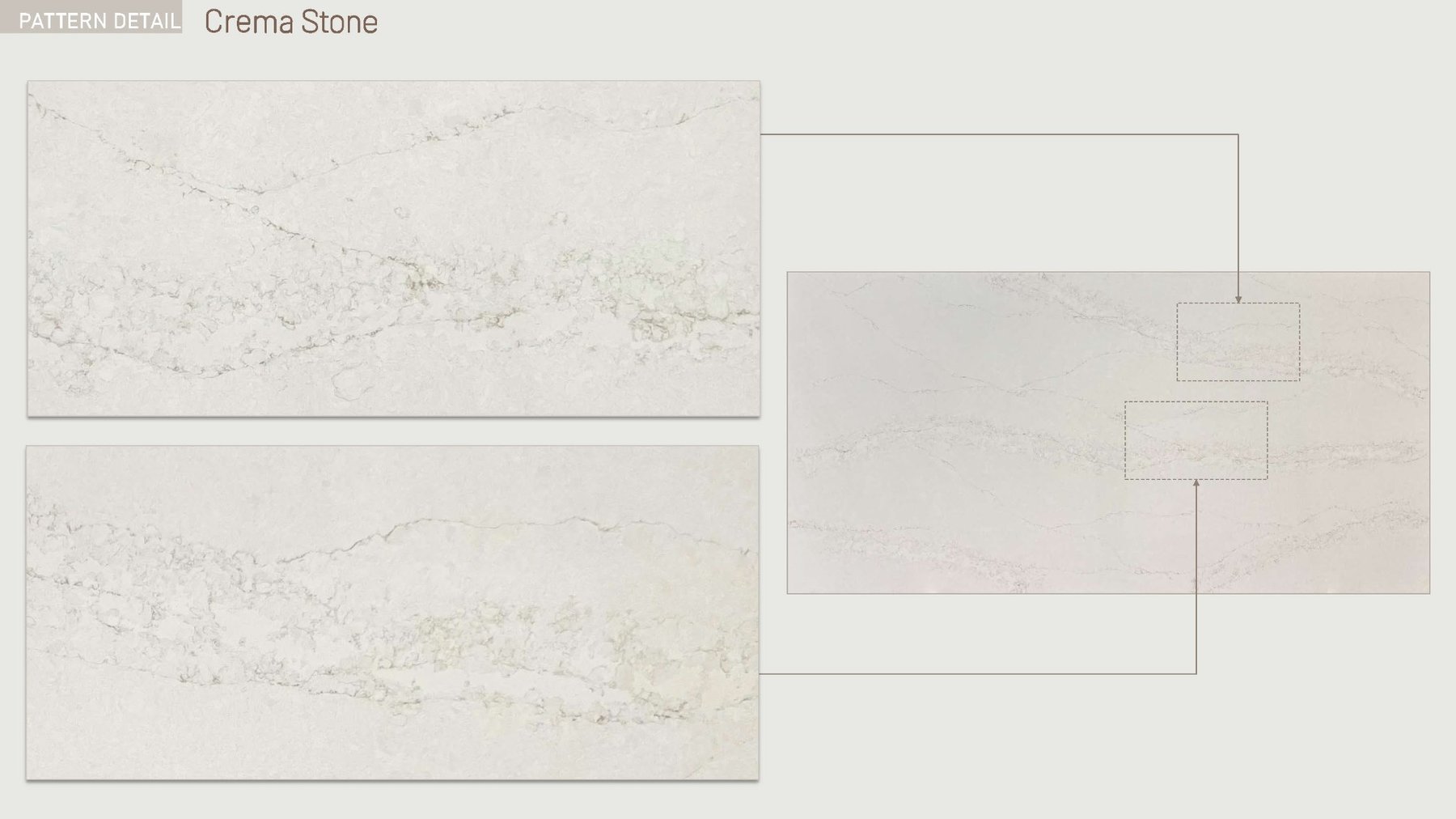 IDEAL QUARTZ® Crema Stone Close-up Detail