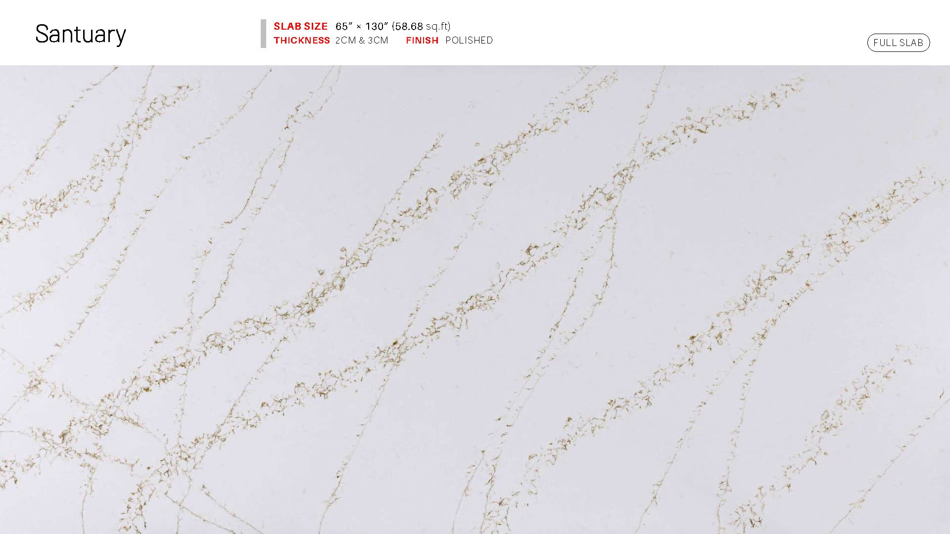 IDEAL QUARTZ® Sanctuary full slab